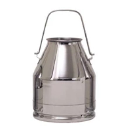 Bidon à lait en acier inoxydable de 10 litres