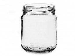 Bocal en verre de moutarde de 228 ml